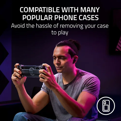 Vista 7 de Razer Kishi Ultra Controlador de Juegos para Android, iPhone 15 y 16 Serie, iPad Mini A17 Pro y 6 (USB C): Controles Profesionales - Agarre