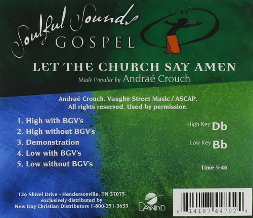 Vista 2 de Let The Church Say Amen AccompanimentPerformance Track