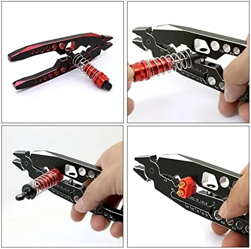 Vista 3 de DKKY - Alicates de amortiguador multifuncional de metal para automóvil, alicates de extremo de bola, alicates multifunción para piezas