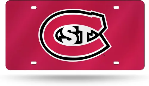 Vista 55 de Rico Industries Placa de matrícula de metal con incrustaciones láser de Florida Gators de la NCAA