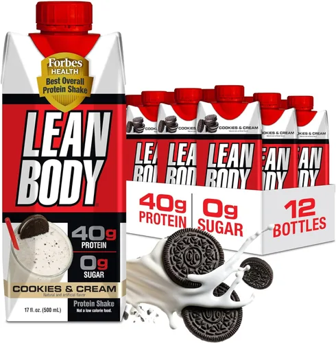 Vista 24 de Labrada Lean Body Triple Taster Pack On-The-Go Whey Blend - Batido de proteínas de suero, cero azúcar, sin gluten, enriquecido con 22 vitaminas