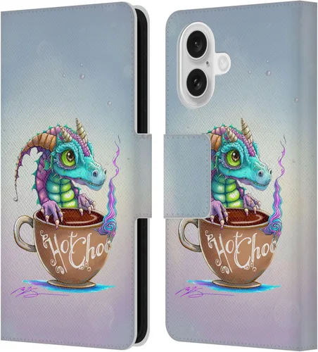 Vista 187 de Head Case Designs Officially Licensed Ruth Thompson Boba Tea Cup O Dragons Leather Wallet Case Compatible with Apple iPhone 7 Plus / 8 Plus