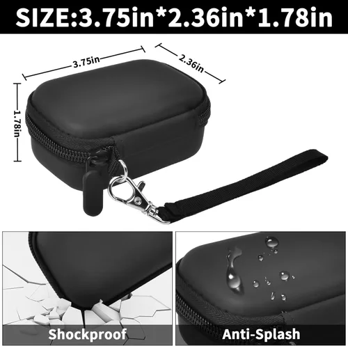 Vista 5 de Funda compatible con TOPDON TopScan OBD2/XTOOL escáner herramienta de diagnóstico, lector de código de tarjetas de escáner inalámbrico OBD2