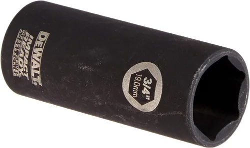 Vista 5 de DEWALT DW2294 Dado Profundo IMPACT READY de 1 Pulgada para Impulsor de 3/8 Pulgadas