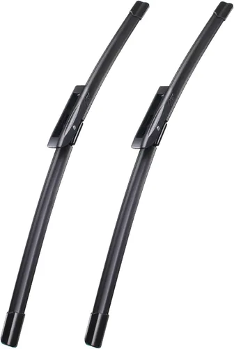Vista 9 de Juego de 2 escobillas de limpiaparabrisas de repuesto, equipo original, 13 + 13 pulgadas, gancho en U/J