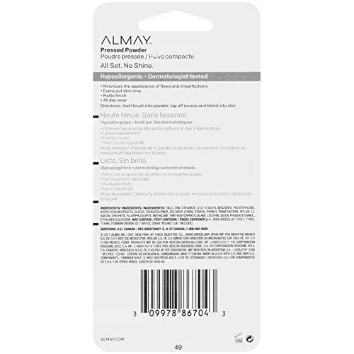 Vista 3 de ALMAY El medio de polvo prensado se une a lo profundo (el embalaje puede variar)