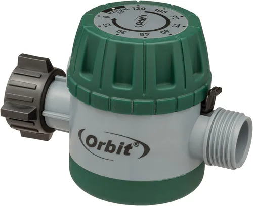 Orbit 62034 Temporizador de agua mecánico para riego de césped y jardín de Orbit Underground/Sunmate