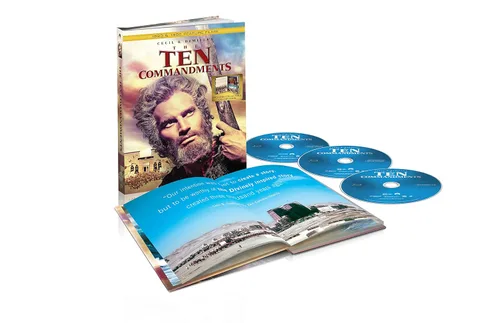 Ten Commandments (1923 and 1956) Digibook Blu-ray