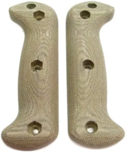 Vista 3 de Ka-Bar 6-0077HNDL-7 Manijas para cuchillo Becker.