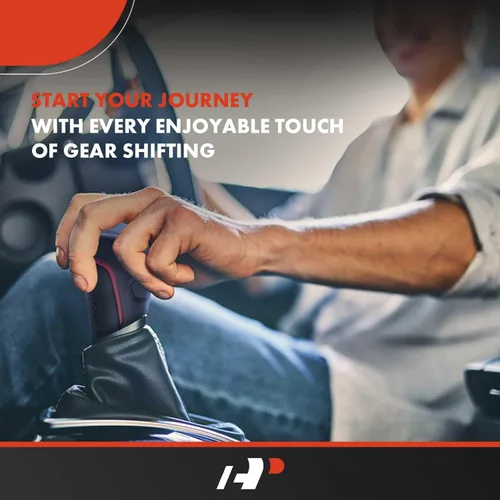 Vista 4 de A-Premium Conjunto de Mango de Perilla de Cambios Automática Compatible con Toyota Tacoma TRD PRO 2016 2017 2018 2019 2020 2021 2.7L 3.5L, Adaptador