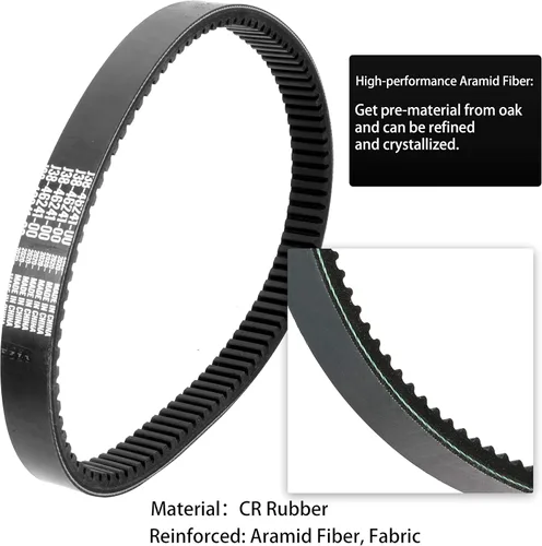Vista 2 de Roykaw Kit de correa de transmisión de embrague y generador de arranque para carrito de golf compatible con Yamaha