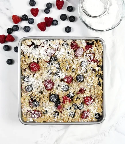 Vista 3 de USA Pan Bakeware - Molde para hornear cuadrado antiadherente sin costuras, 8 x 8 x 2 pulgadas