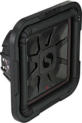 Vista 2 de Kicker 46L7T122 L7T L7-Thin - Subwoofer delgado de 12 pulgadas (30 cm), bobina de voz doble, 2 ohmios, 600 vatios