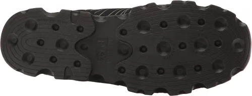 Vista 4 de Timberland PRO Powertrain - Botas de trabajo industriales ESD con punta de aleación media para hombre, Negro, sintético