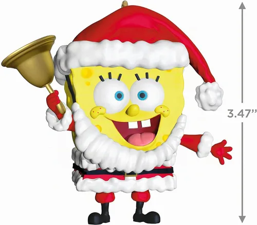 Vista 6 de Hallmark Keepsake Adorno navideño de Bob Esponja (Geeks)