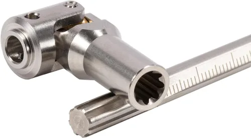 Vista 9 de RCBOYZ Paquete de 2 unidades de eje de transmisión de acero inoxidable de longitud libre de corte universal para 1/10 LCG DIY RC Crawler SCX10 I II