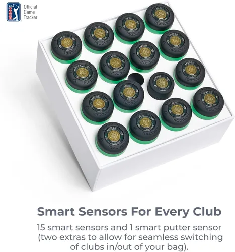 Vista 2 de Paquete de sensores inteligentes Arccos - Sensores de humo de 4ª generación, Link Pro y membresía del primer año