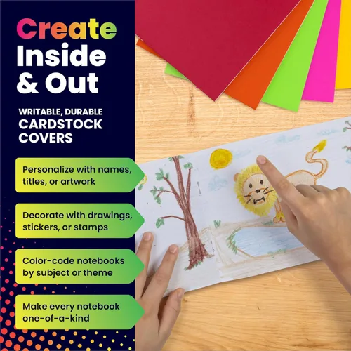 Vista 3 de Hygloss Products Inc., HYG77640. Mini libros luminosos, paquete de 10 unidades de colores varios