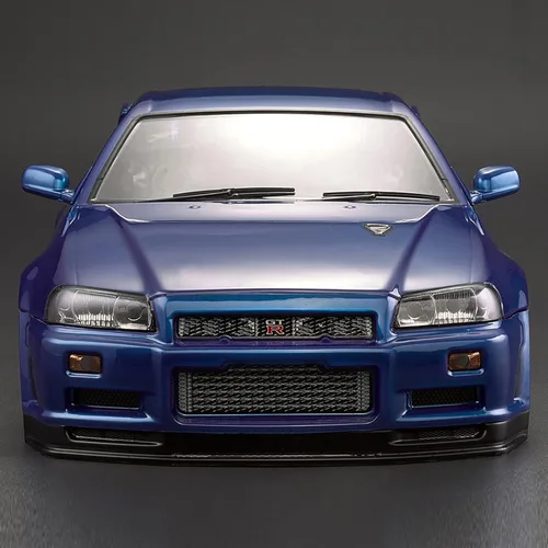 Vista 2 de Goolsky Killerbody 48716 (R34) Carrocería terminada para auto de carreras RC de turismo eléctrico 1/10 DIY (Azul)