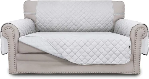 Vista 484 de Easy-Going - Funda reversible para sofá reclinable, resistente al agua, protector de muebles con correas elásticas, para mascotas y niños