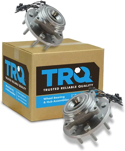 Vista 221 de Conjunto de rodamiento de rueda y buje TRQ para parte trasera izquierda y derecha, 2 piezas, compatible con Ford Expedition 2007-2010 y Lincoln