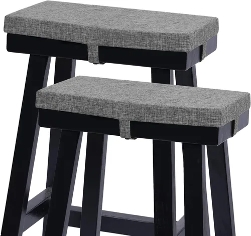 Vista 13 de baibu Cojín rectangular de espuma viscoelástica, diseño de doble capa, antideslizante, con funda lavable a máquina, solo 1 almohadilla
