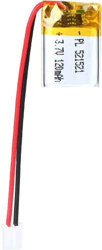 Vista 12 de Batería LiPo de 3.7V 1000mAh 102050, batería recargable de polímero de litio con conector y cable JST PH2.0.000 in, reemplazo para altavoz