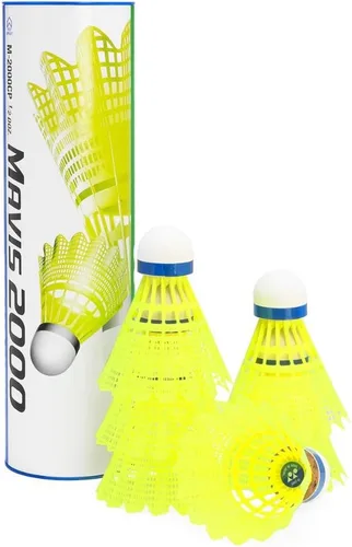 Vista 4 de Yonex Mavis 2000 lanzadera para torneos de nailon (tubo de 1/2 dna.)