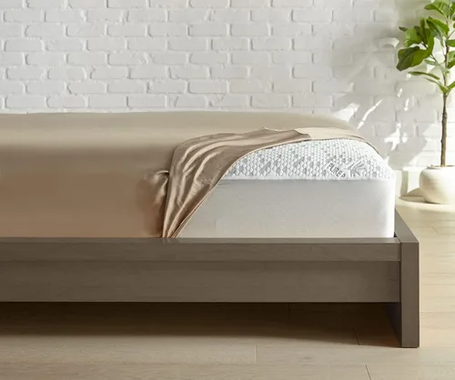 Vista 6 de Protector de colchón Queen de PURE BAMBOO, impermeable, fibra de carbón de bambú - Viscosa derivada de fibra de carbón de bambú, cubierta de colchón