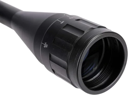 Vista 8 de PINTY 6-24x50 AO Rifle Scope with Dual 1" Scope Mount Rings for 20mm Picatinny Rail, Hunting Rifle Scope Rangefinder Mil Dot with RG Illuminated