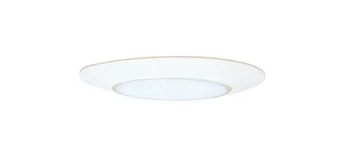 Vista 2 de HALO Borde de luz empotrable de 70 PS con lente de albalita esmerilada, blanco, 6 pulgadas.