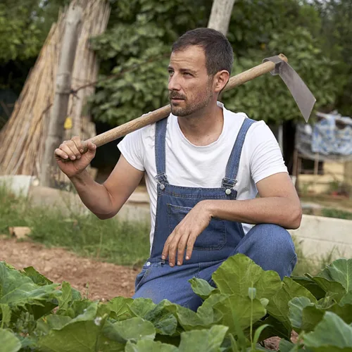 Vista 9 de Yardwe Jardín Azada Jardín Cultivador Herramientas de Jardinería Weeder Digging Herramientas de mano