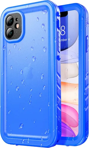 Vista 45 de SPORTLINK Funda para iPhone Air, IP68, impermeable, protección militar, cuerpo completo, resistente, a prueba de golpes, sellado 360, a prueba