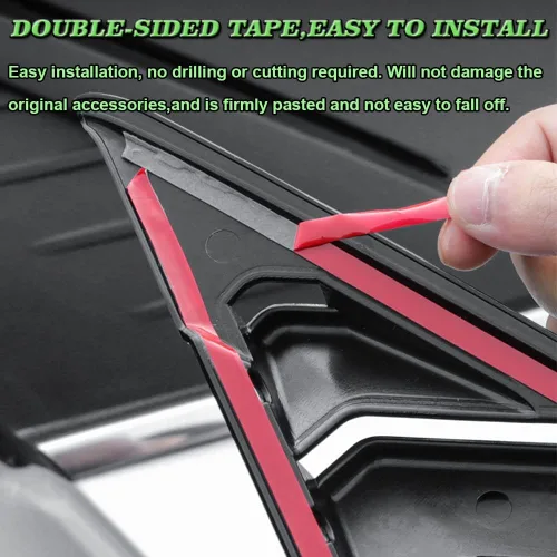 Vista 7 de BOYOUS 2 rejillas de ventilación laterales de ABS estilo carreras, persianas de ventilación de aire, accesorios de decoración exterior compatibles