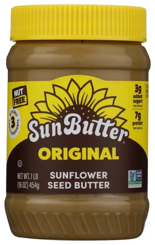 Vista 9 de De Sunbutter, pasta de semillas de girasol, sin azúcar, 16 oz