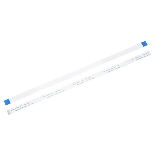 Vista 68 de uxcell Cable plano flexible, 6 pines de 0.020 in de paso de 1.772 in, FPC FFC, cable de cinta flexible para TV LCD, audio para automóvil