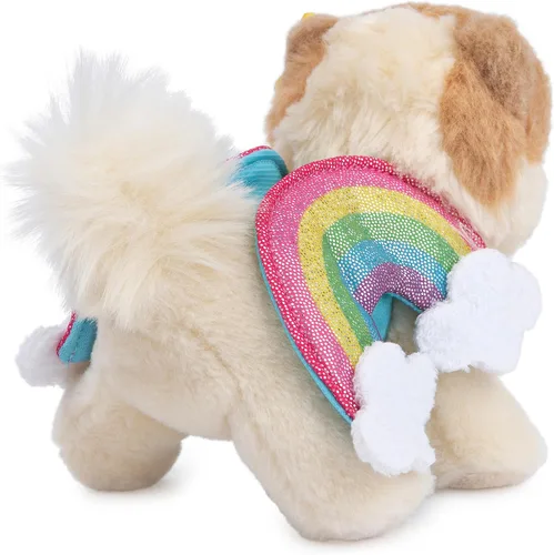 Vista 6 de GUND Boo Mundo's Perro Más Lindo Itty Bitty Boo Alien Peluche de Perro Tipo Pomeranian, 5 Pulgadas