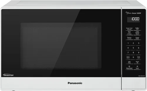Vista 11 de Panasonic NN-SN65KB Horno de microondas con tecnología Inverter 1200W, 1.2 pies cúbicos. Pequeño con Sensor Genius de cocción de un toque, botón