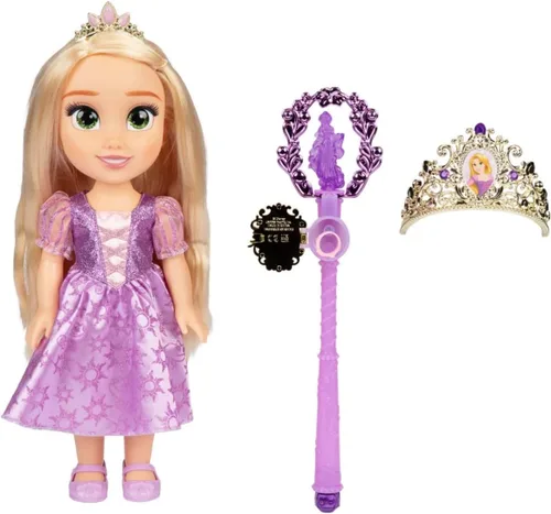 Vista 3 de Disney Jakks Pacific Princess Share with Me Rapunzel - Muñeca infantil con accesorios para niños