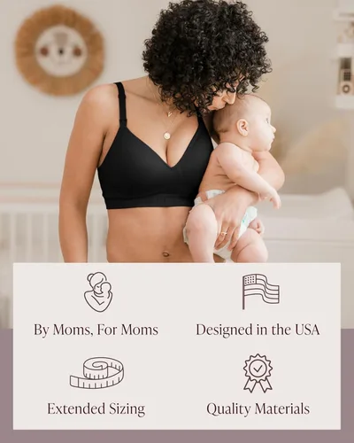 Vista 7 de Kindred Bravely Signature Sublime Contour - Brasier de lactancia para lactancia materna, suave y elástico