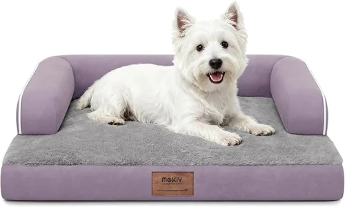 Vista 56 de Cama para perros pequeños, cama ortopédica lavable para gatos, sofá pequeño de espuma viscoelástica, cómoda cama para mascotas con funda impermeable