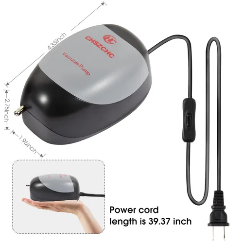 Vista 3 de Bomba de filtración de vacío de laboratorio, kit de aparato de filtro de laboratorio de bomba de vacío para filtración rápida de líquidos