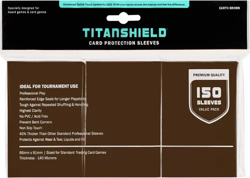 Vista 51 de TitanShield Fundas para tarjetas, color negro (150 mangas) - Se adapta a Pokemon, MTG