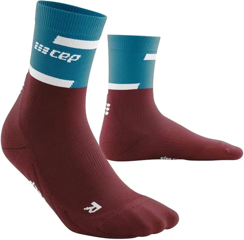 Vista 3 de CEP Calcetines deportivos para correr de alto rendimiento para hombre 4.0 - Calcetines de corte medio
