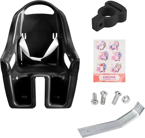 Vista 7 de Asiento de bicicleta de muñeca para niñas, silla de muñeca de bicicleta para bicicletas de 12 a 20 pulgadas, se adapta a muñecas American Girl, rosa