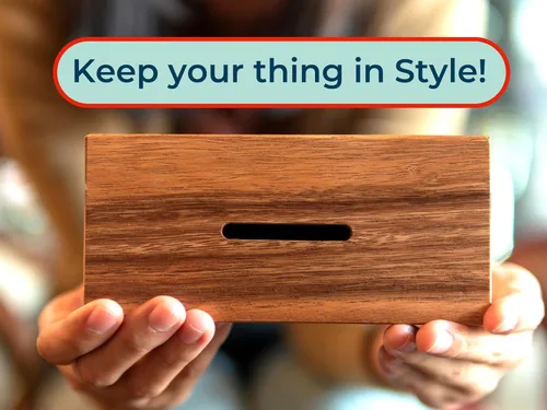 Vista 8 de BSIRI Canopic Chest Challenging Brain Teaser Rompecabezas de madera para la mente y uso como joyería de almacenamiento de dinero, rompecabezas 3D