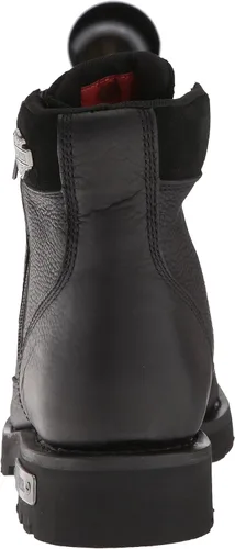 Vista 3 de HARLEY-DAVIDSON FOOTWEAR Botas de motocicleta Chipman unisex para adultos, Negro