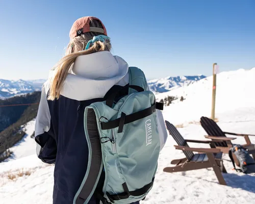 Vista 5 de CamelBak Powderhound 12 Hydration Pack, 70oz, VaporFlameBeet