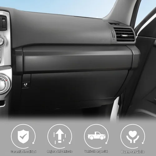 Vista 3 de JeCar 3 piezas de revestimiento de tablero de fibra de carbono Accesorios interiores para Toyota 4Runner 2010-2024