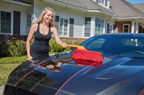 Vista 8 de California Car Duster 62442 Standard Plumero para coche con mango de madera